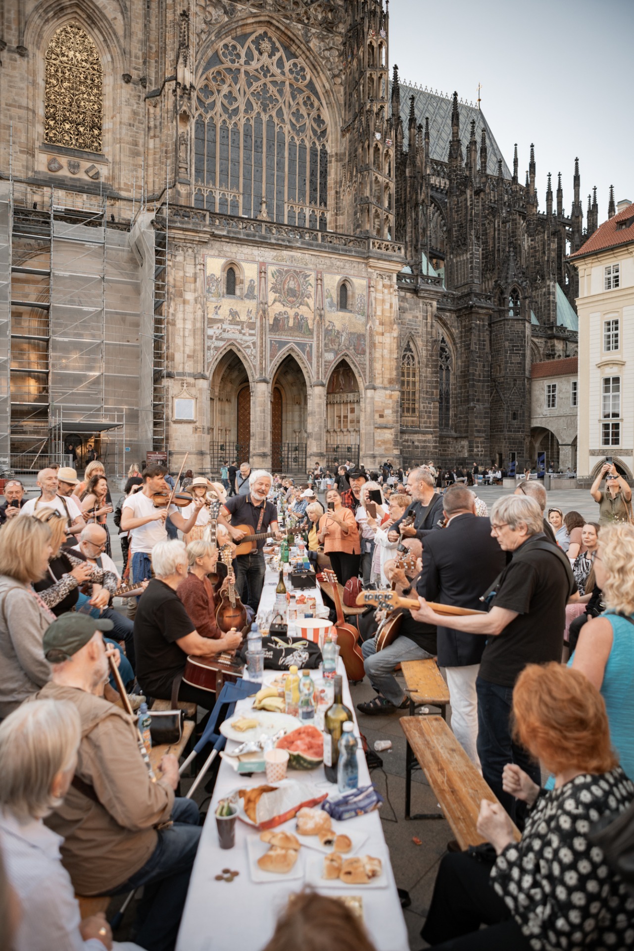 Photography 6 of project Long table around st. Vitus Cathedral